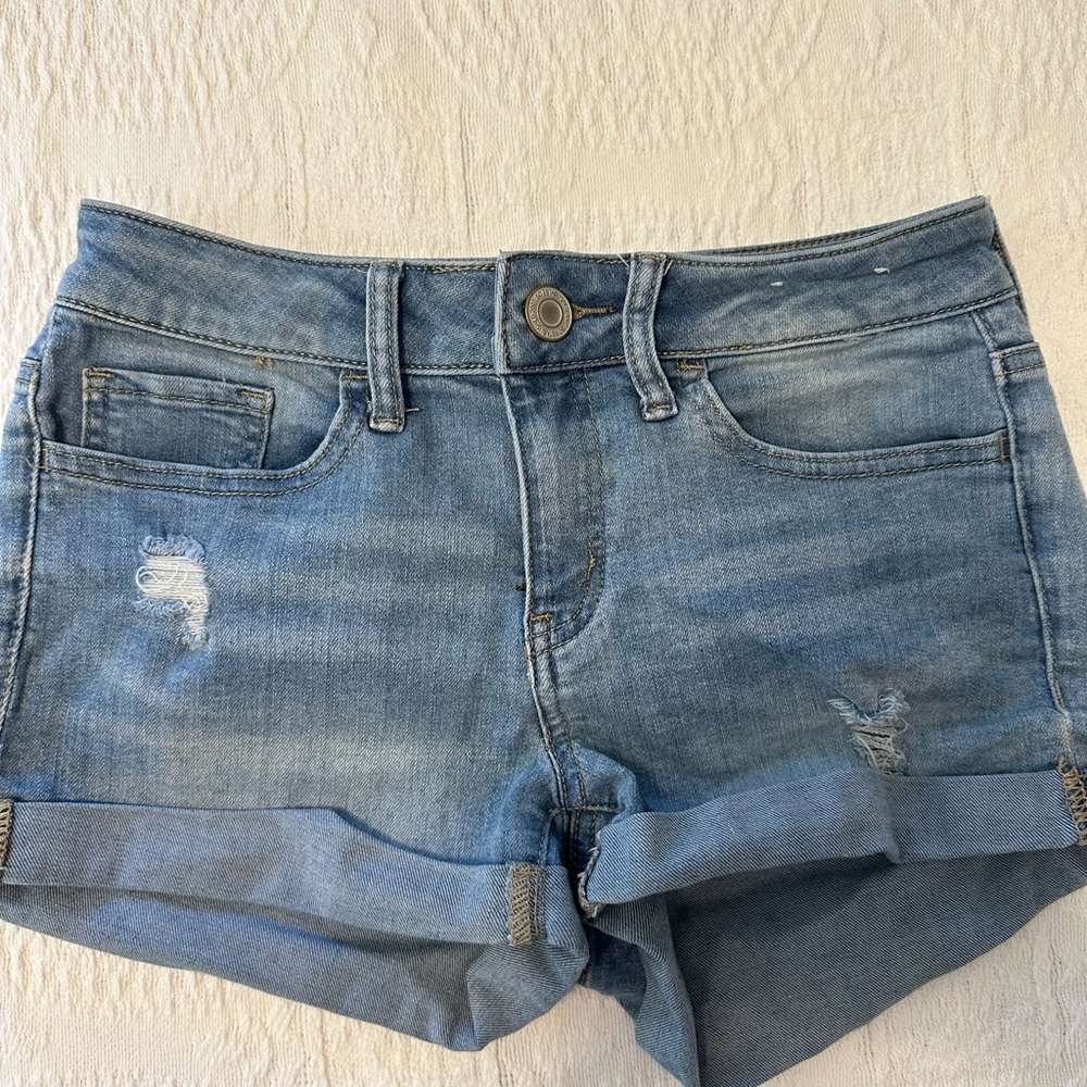 So Denim Shorts